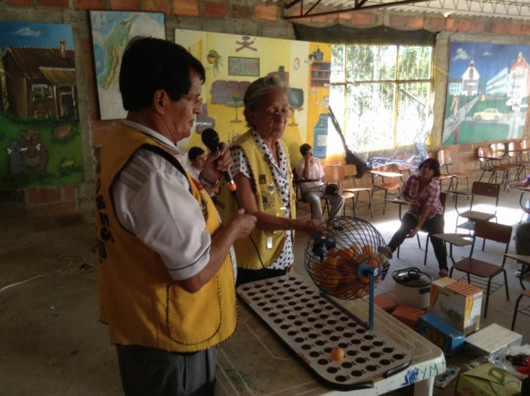Bingo pro obras sociales en el Socorro