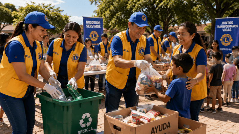 Leones F4 Actividad de Servicio